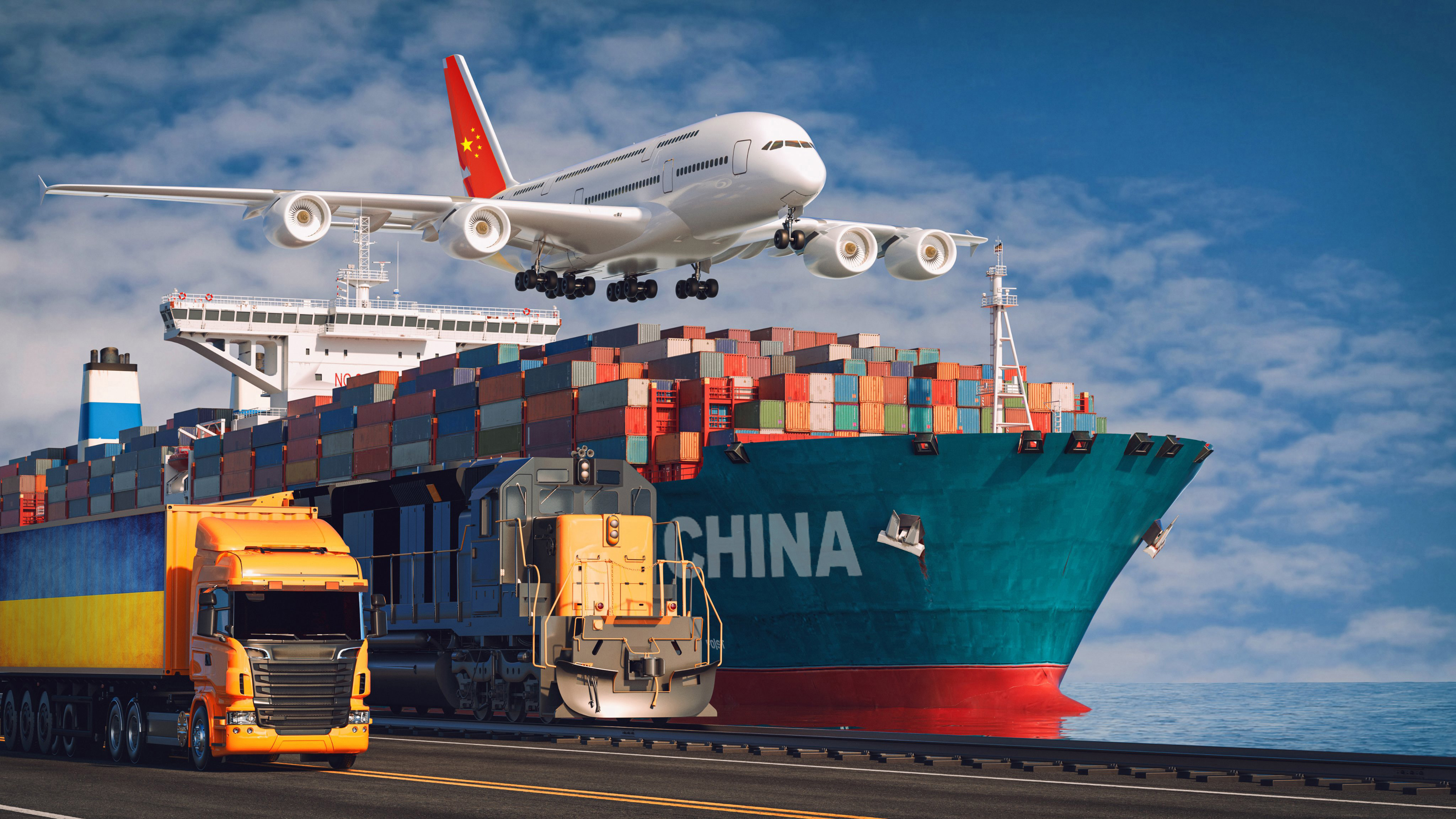 Доставка грузов из Китая в Украину - грузоперевозки авиа, ЖД, морем
