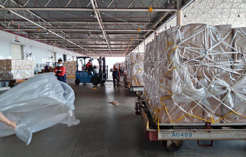 Доставка гуманитарных грузов из Китая